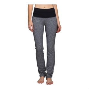 Lululemon Straight Up Pant Heathered Deep Coal